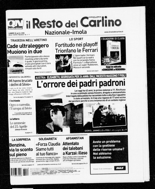 Il Resto del Carlino : giornale dell'Emilia